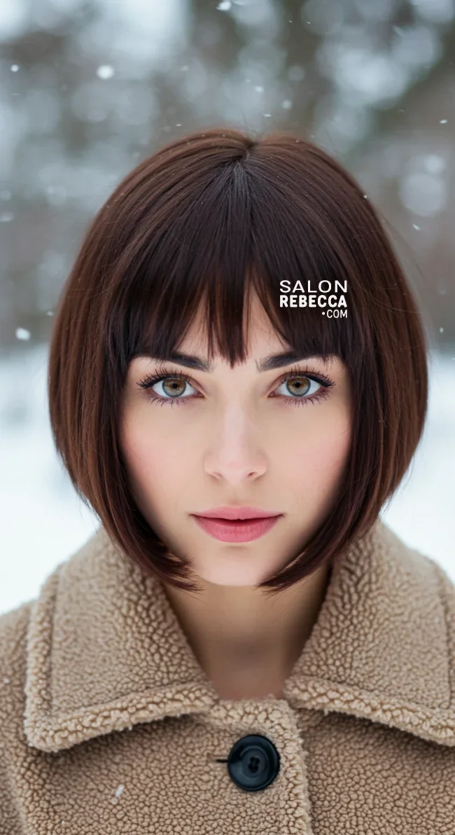 8. French Bob | 15 Winter Haircut Trends To Jump On Right Now