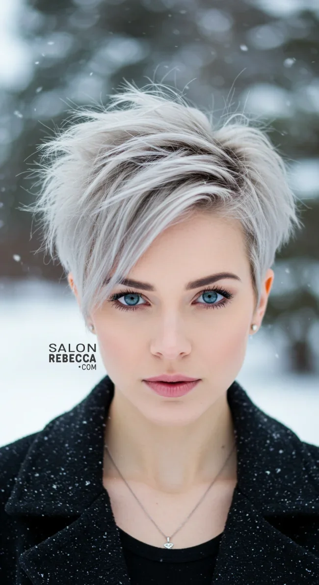 5. Textured Pixie Cut | 15 Winter Haircut Trends To Jump On Right Now