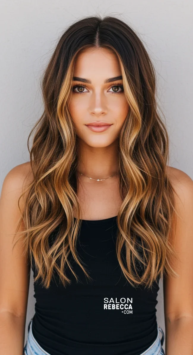 15. Sun-Kissed Caramel Waves | Unveiling The Allure Of Caramel Hairstyles - Sweeter Than Ever