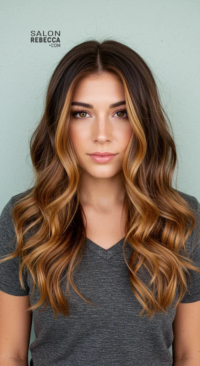 11. Caramel and Toffee Balayage | Unveiling The Allure Of Caramel Hairstyles - Sweeter Than Ever