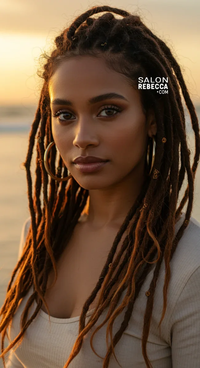 5. Wavy Dreadlocks | 10 Stylish Types Of Dreadlocks You Wish To Try
