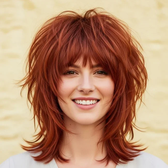 1. Modern Wolf Cut Shag | Short Vs. Long Shag: Which One Is Right For You?