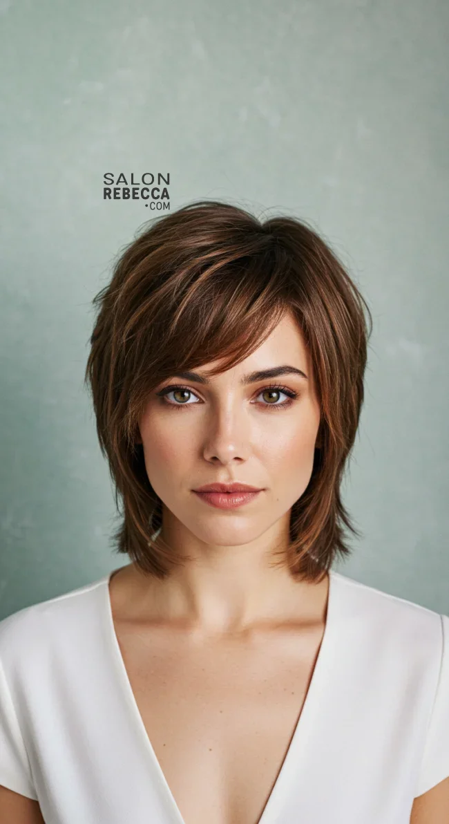 1. Classic Mini Mullet | Mini Mullet Haircuts To Inspire Your Semi-Short Style