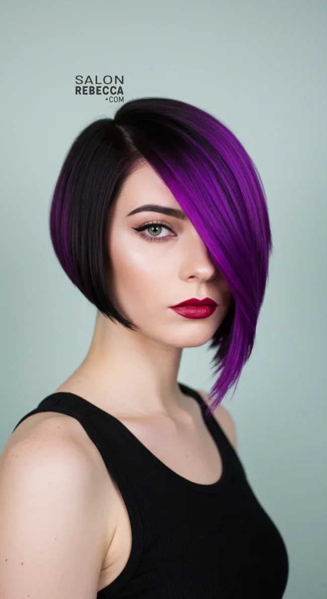 13. Asymmetrical Ombre | Transform Your Look With Stunning Ombre Hairstyles