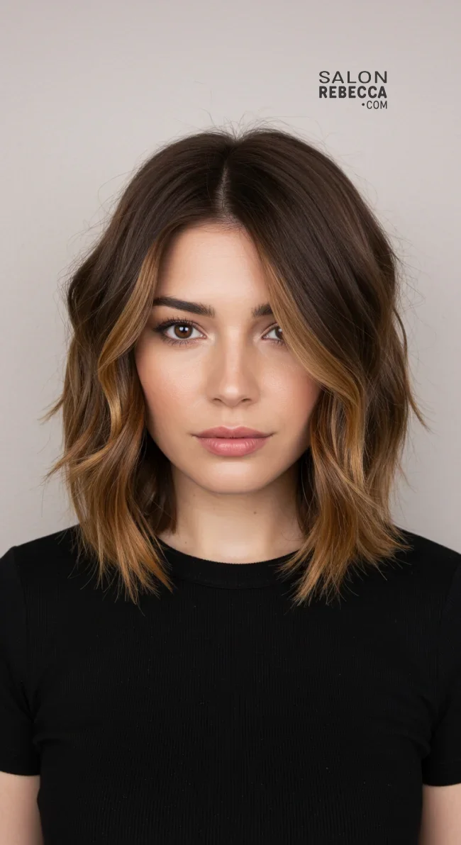 12. Layered Shoulder-Length Ombre | Transform Your Look With Stunning Ombre Hairstyles