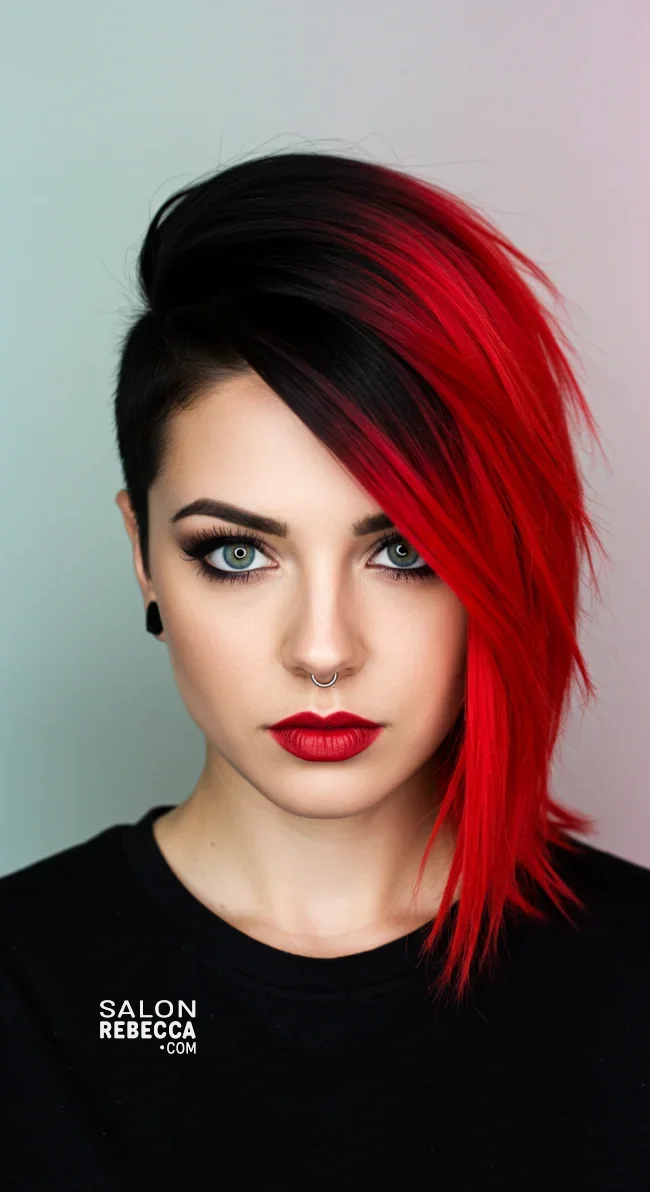 6. Ombre with Highlighted Undercut | Transform Your Look With Stunning Ombre Hairstyles
