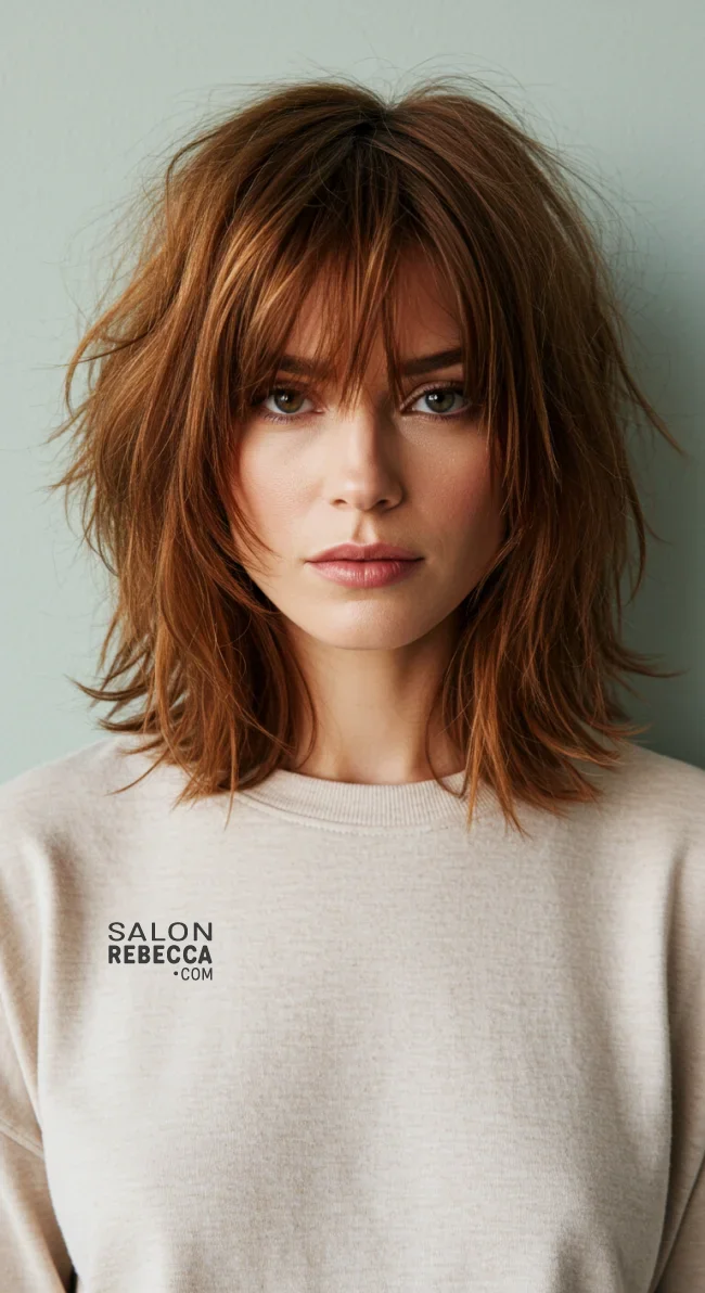 3. Shaggy Layers with Birkin Bangs | Birkin Bangs: Retro Chic Revival Takes The Hair Scene By Storm