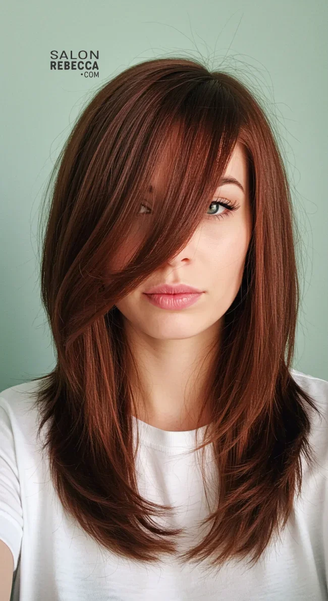 6. Side-Swept Bangs | Electrified Hair: 15 Helpful Hairstyles To Calm Down Your Frizzy Hair