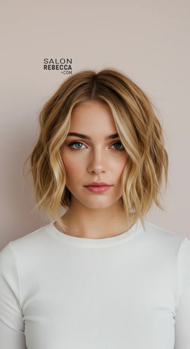 15. Wavy Bob | Electrified Hair: 15 Helpful Hairstyles To Calm Down Your Frizzy Hair