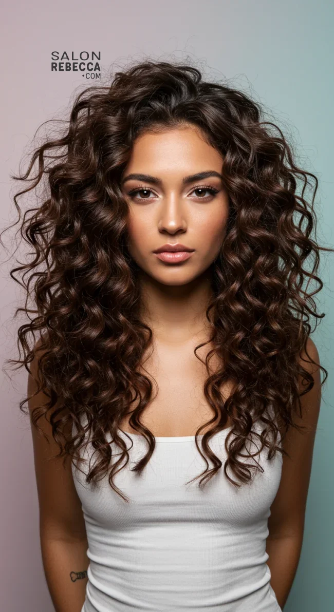 13. Voluminous Curls | Electrified Hair: 15 Helpful Hairstyles To Calm Down Your Frizzy Hair