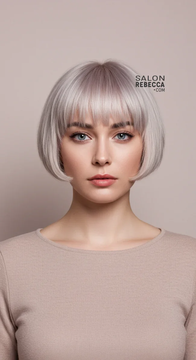 15. Soft Bowl Cut | 15 Short Hairstyles That Define Sexy Sophistication In The Last Year