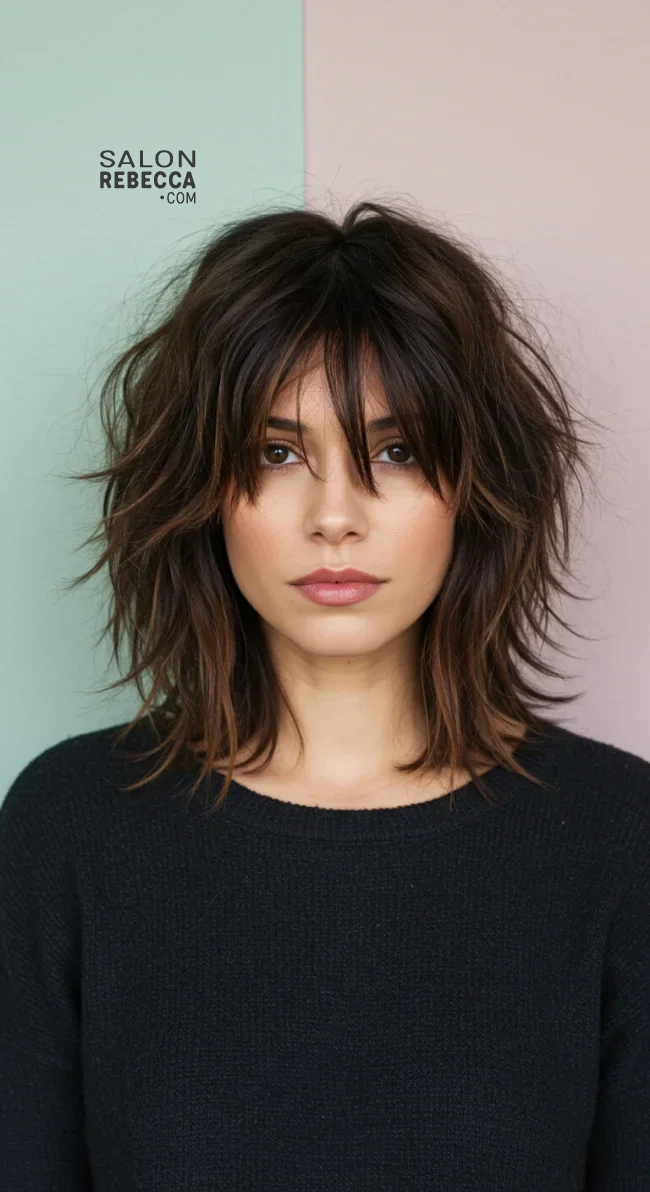 6. Shaggy Lob | 15 Short Hairstyles That Define Sexy Sophistication In The Last Year