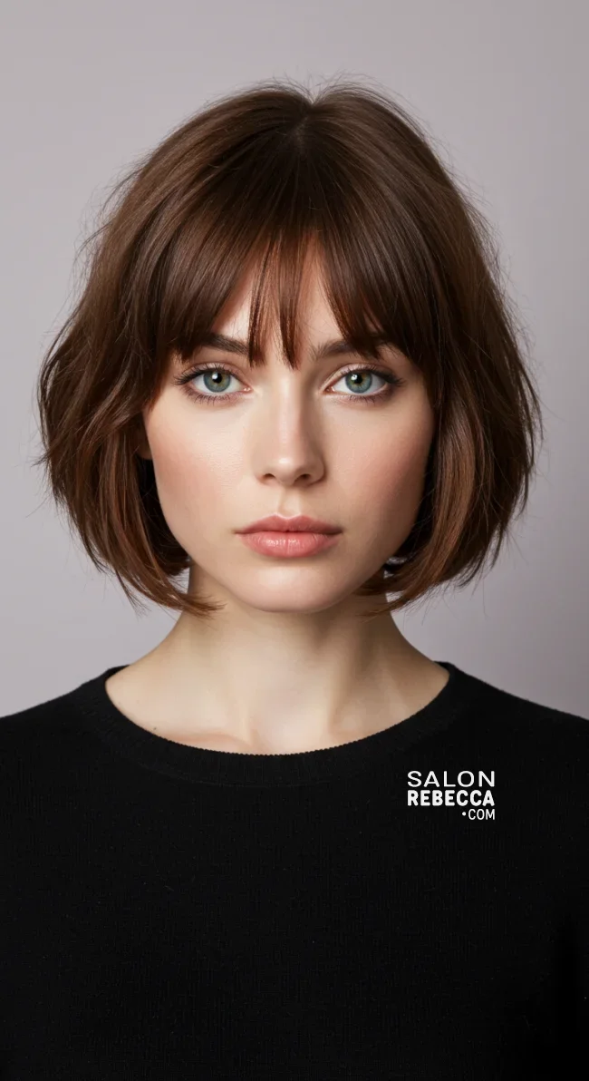 5. French Bob | 15 Short Hairstyles That Define Sexy Sophistication In The Last Year