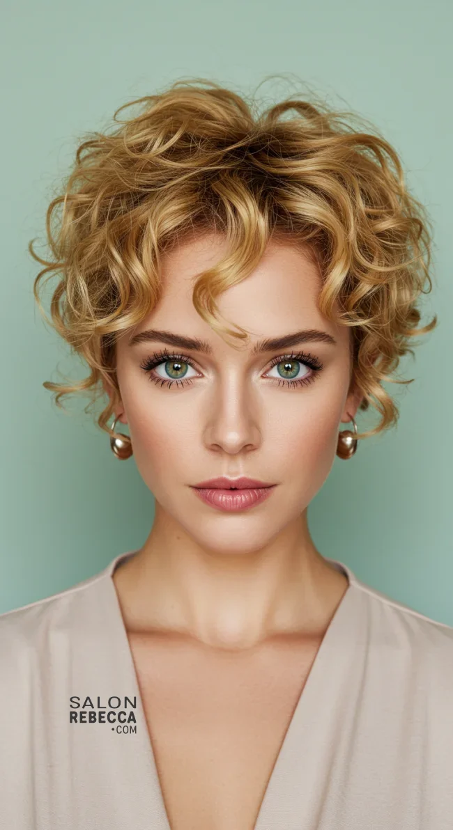 9. Curly Pixie Cut | 15 Short Hairstyles That Define Sexy Sophistication In The Last Year