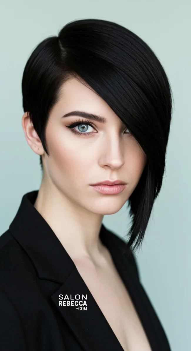 3. Asymmetrical Razored Bob | 10 Fabulous Razored Bob Ideas To Give Your Hair A Modern Upgrade