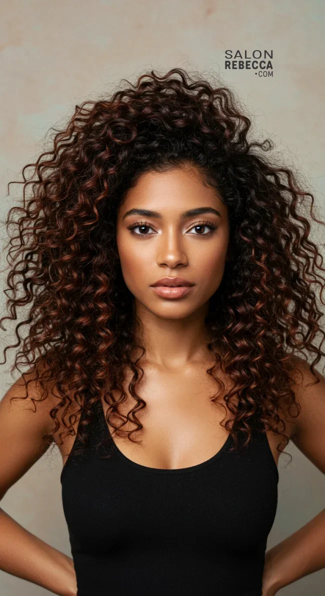 10. Auburn Highlights | Trendy Hairstyles With Highlights To Illuminate Your Look