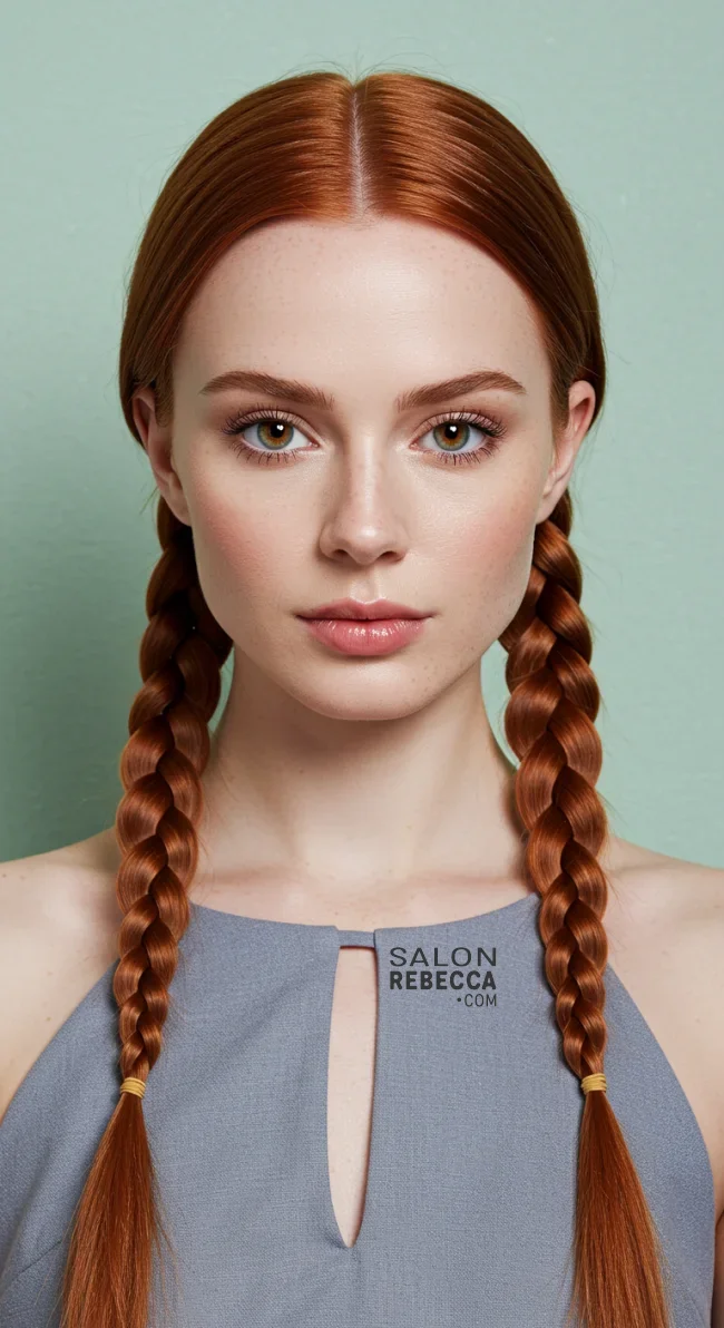 5. Double Dutch Braids | 10 Quick And Cute Rubber Band Hairstyles For Every Occasion