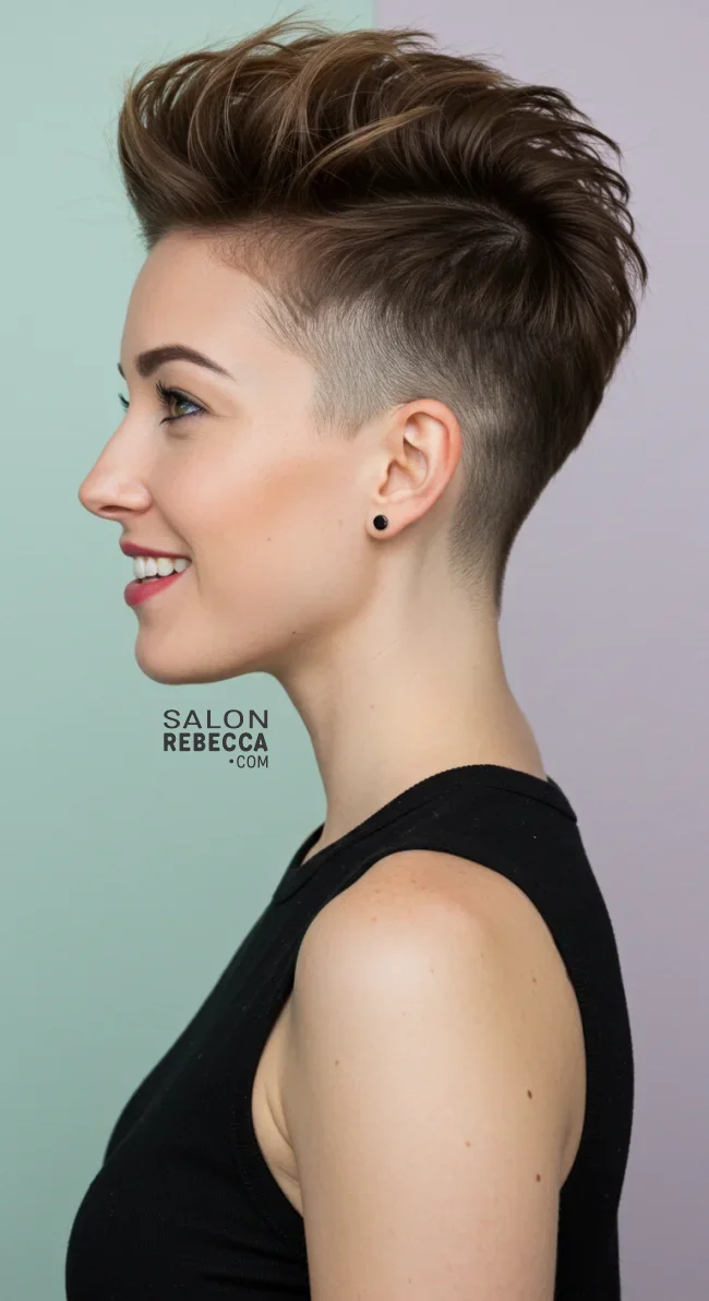 4. Undercut Pixie | Pixie Hairstyles For Trendsetting Elegance