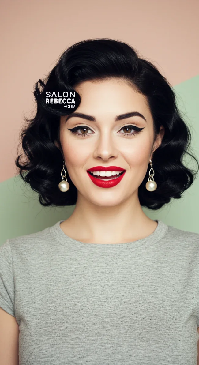 14. Retro Flip Hair | Hairstyle Trends: A Comprehensive Guide For The Latest Hair Fashion