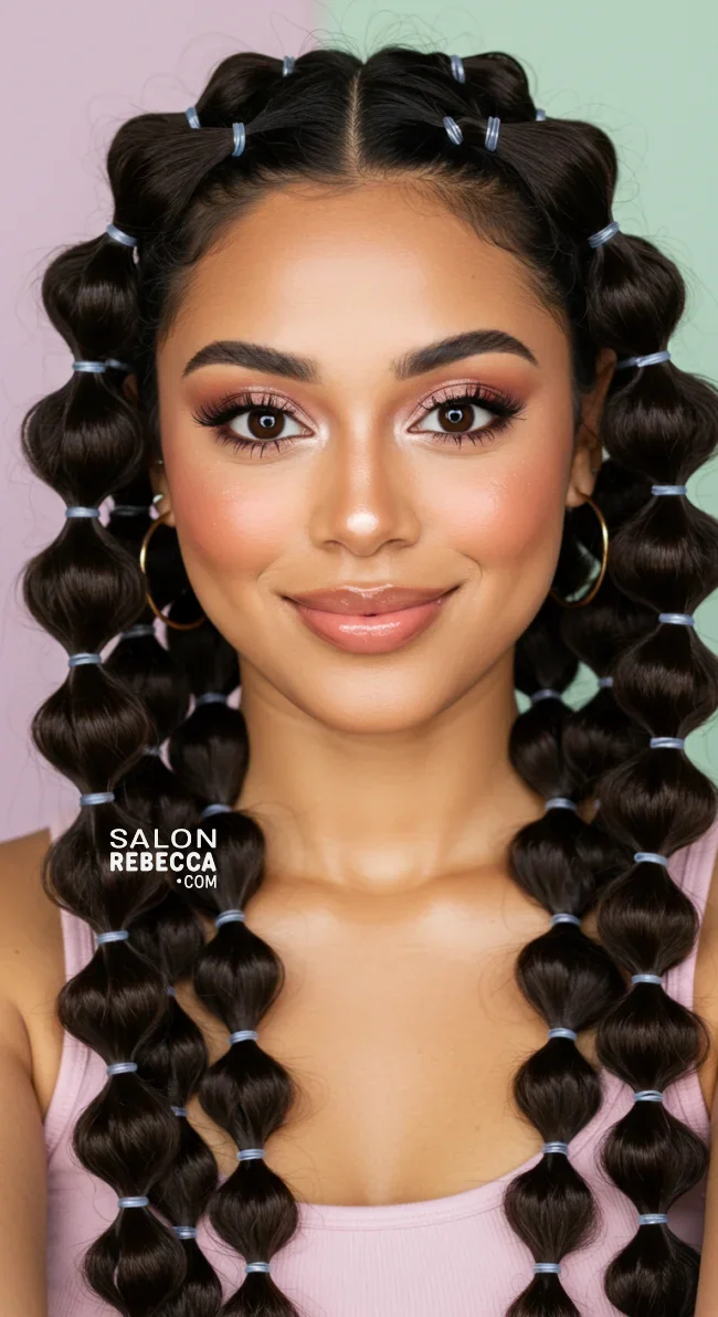 12. Bubble Braids | Hairstyle Trends: A Comprehensive Guide For The Latest Hair Fashion