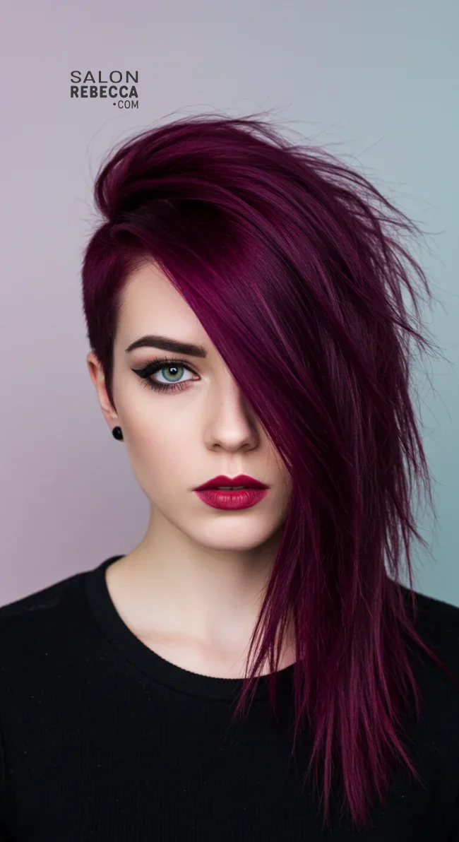 13. Asymmetrical Wolf Cut | Most Beautiful Wolf Cut Hairstyles For This Winter