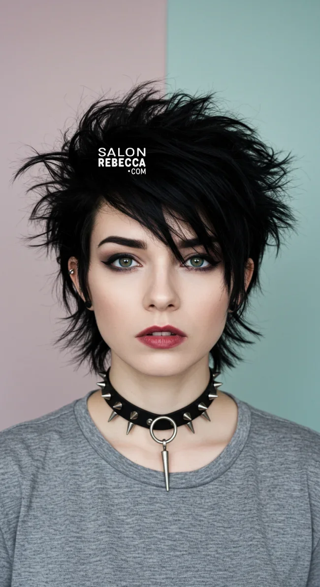 2. Short and Edgy Wolf Cut | Most Beautiful Wolf Cut Hairstyles For This Winter