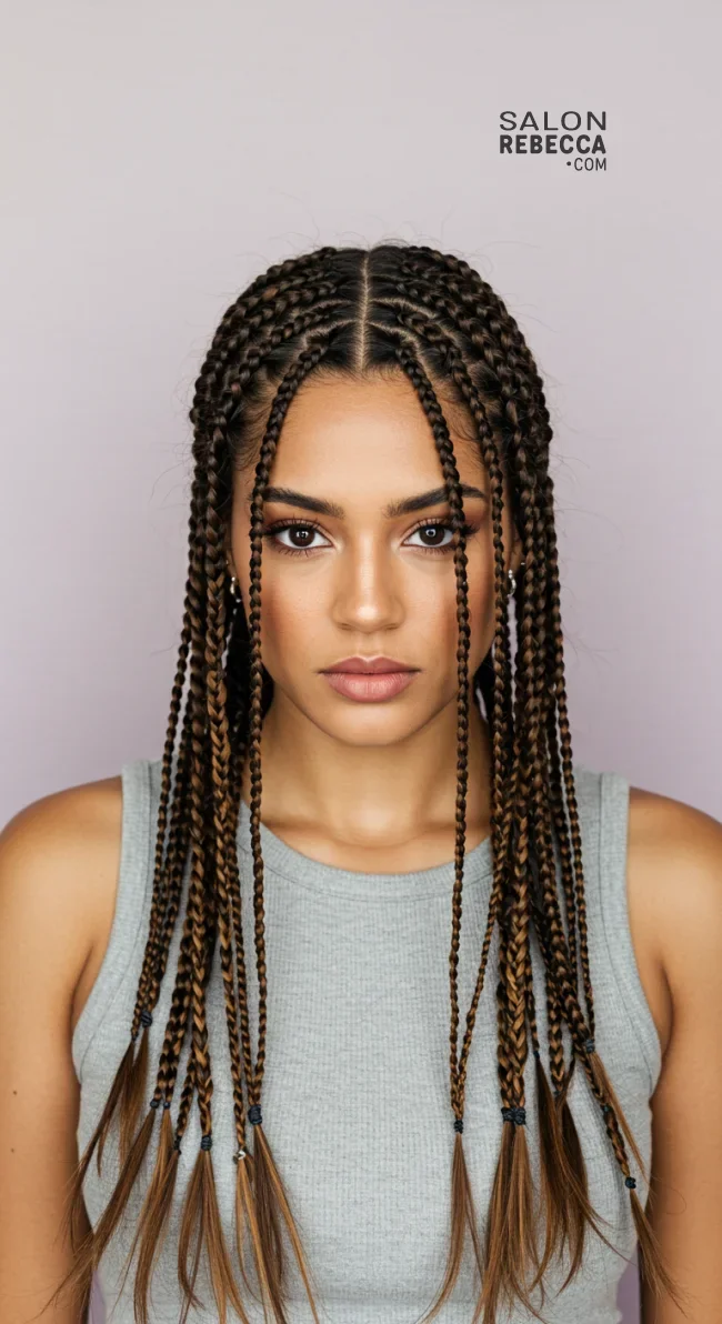 8. Balayage Braids | Trendy Hairstyles With Balayage - Brighten Your Look