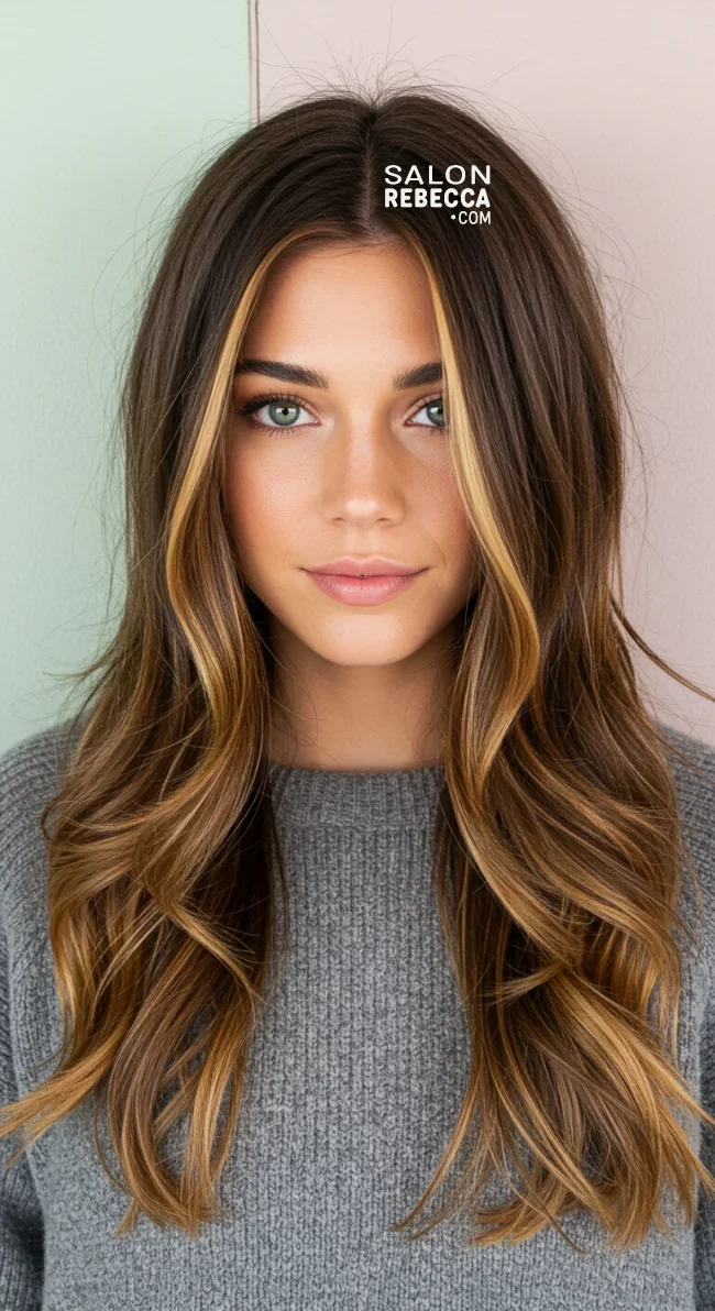 2. Long Layered Balayage | Trendy Hairstyles With Balayage - Brighten Your Look