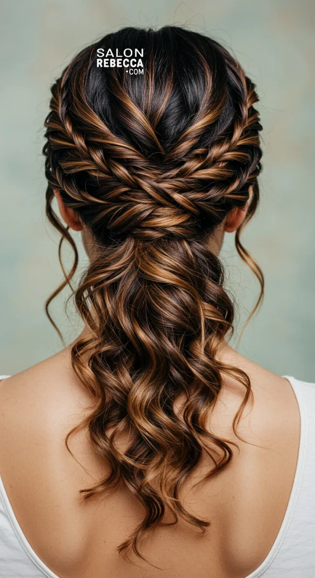 7. Balayage Updo | Trendy Hairstyles With Balayage - Brighten Your Look