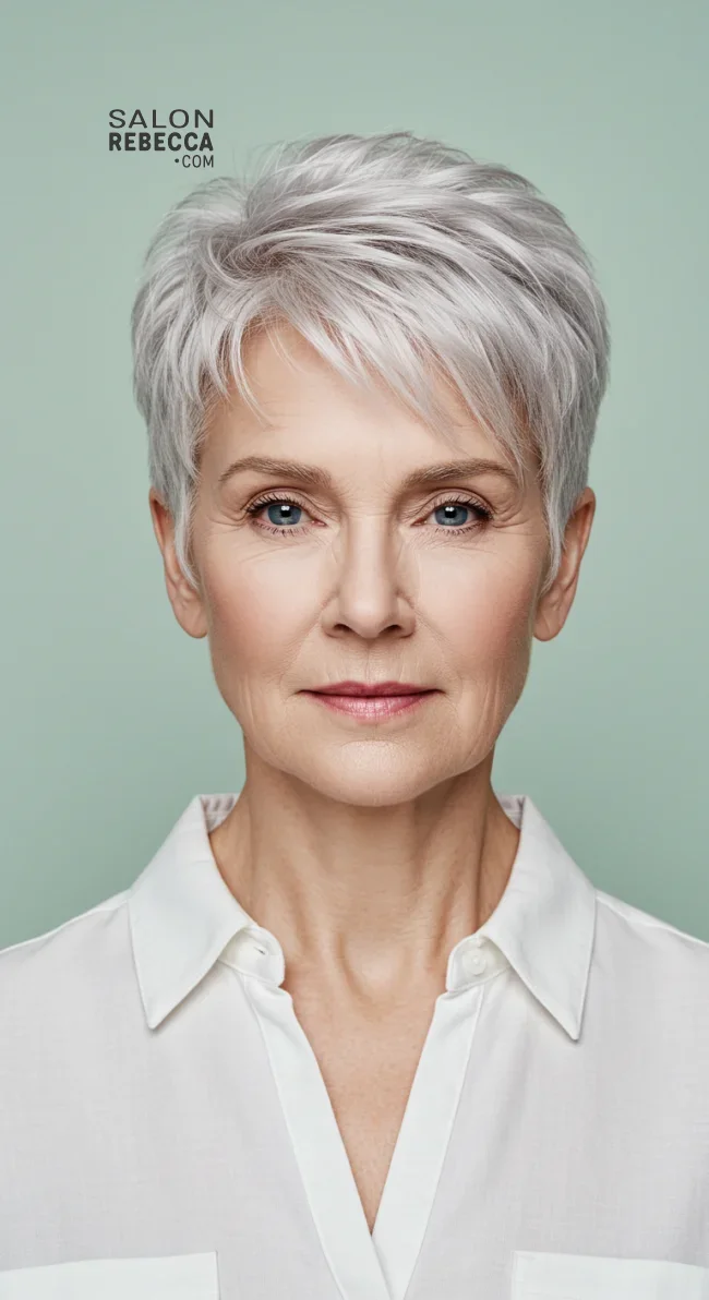 3. Sophisticated Pixie Cut | Trendy And Age-Defying Hairstyles For Older Women