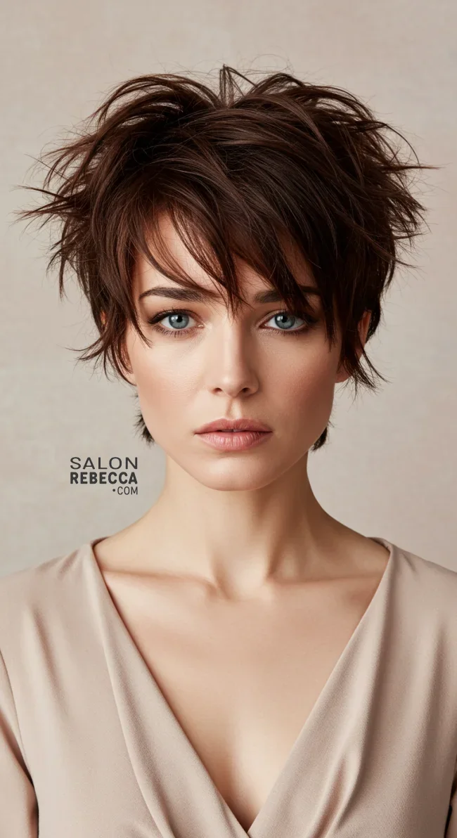 2. Short Messy Shag | 15 Shag Haircut Ideas For A Fresh New Look