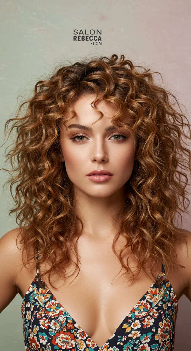 9. Voluminous Curly Shag | 15 Shag Haircut Ideas For A Fresh New Look