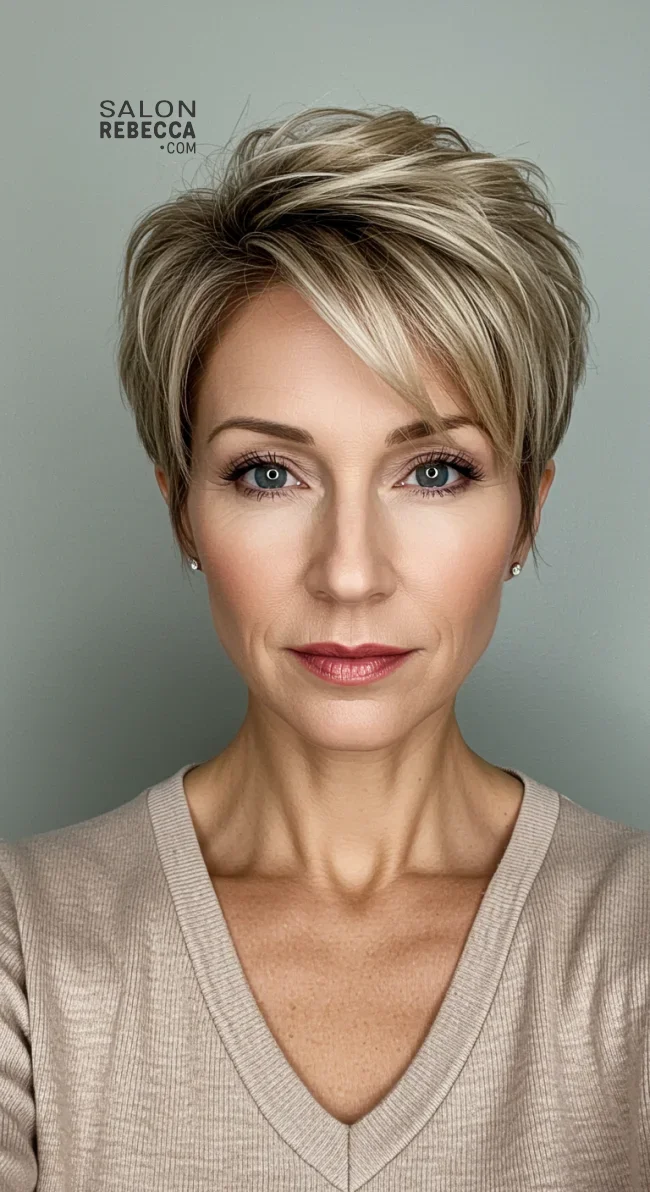 2. Textured Pixie Cut | Youthful Looks: Trendy Hairstyles For Over 50