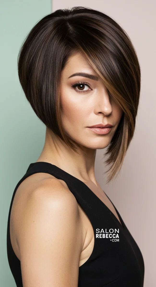14. Asymmetrical Cut | Youthful Looks: Trendy Hairstyles For Over 50