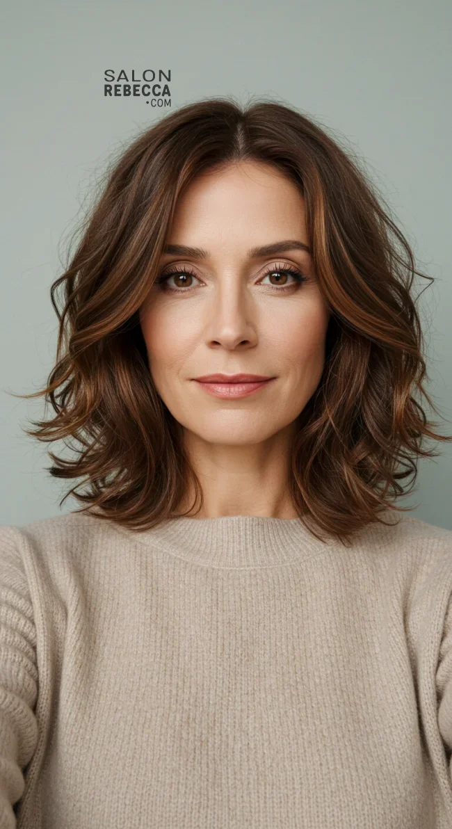 8. Soft Layered Curls | Youthful Looks: Trendy Hairstyles For Over 50