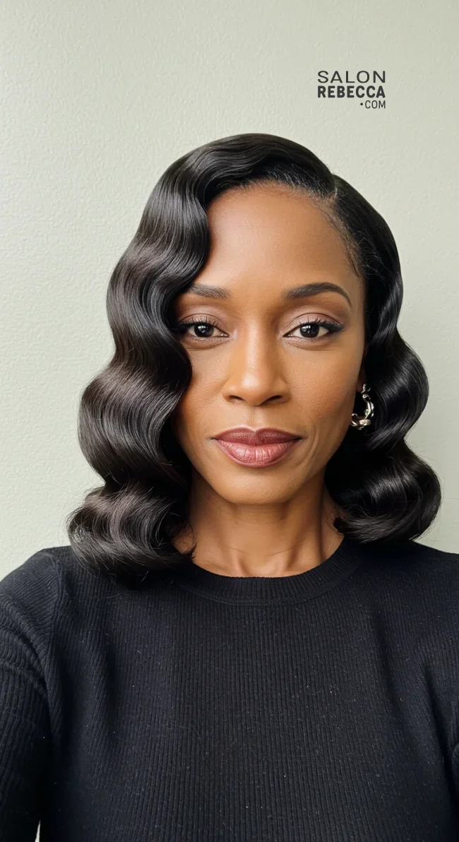 11. Soft Finger Waves | Youthful Looks: Trendy Hairstyles For Over 50