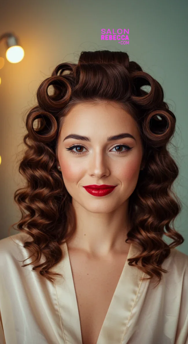 11. Pin Curls | Timeless Elegance: Unveiling The Allure Of Vintage Hairstyles