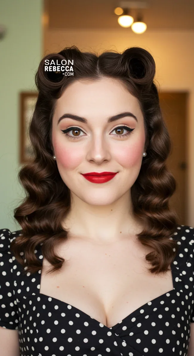 2. Victory Rolls (1940s) | Timeless Elegance: Unveiling The Allure Of Vintage Hairstyles