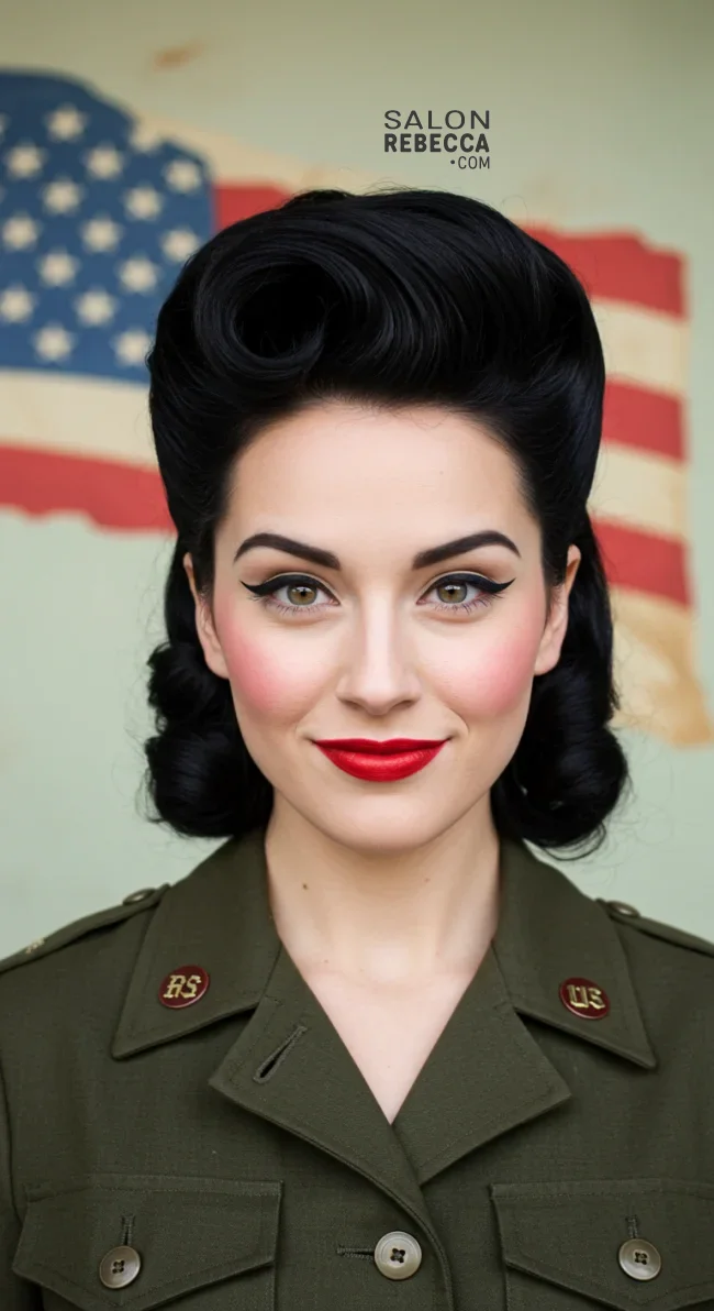 9. Pompadour (1940s) | Timeless Elegance: Unveiling The Allure Of Vintage Hairstyles